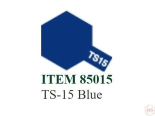 Tamiya - TS-15 Blue, 100ml cena un informācija | Modelēšanas un zīmēšanas piederumi | 220.lv