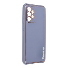 Telefona vāciņš Forcell LEATHER priekš Samsung Galaxy A52 5G / A52, zils cena un informācija | Telefonu vāciņi, maciņi | 220.lv