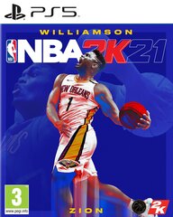 Spēle priekš PlayStation 5, NBA 2K21 cena un informācija | Datorspēles | 220.lv