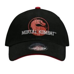 Baseball Cap: Mortal Kombat - Finish Him, Black cena un informācija | Datorspēļu suvenīri | 220.lv