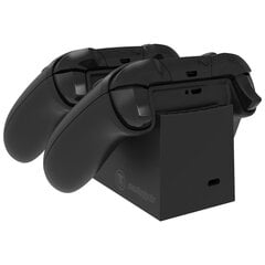 Snakebyte dubultā uzlādes stacija Twin Charge: SX do spilventiņi Xbox Series X melna cena un informācija | Gaming aksesuāri | 220.lv