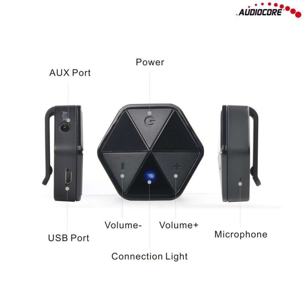 Audiocore AC815 cena un informācija | Adapteri un USB centrmezgli | 220.lv