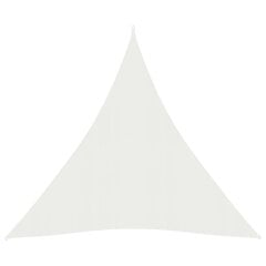 Saulessargs, balts, 5x7x7 m, HDPE, 160g/m² cena un informācija | Saulessargi, markīzes un statīvi | 220.lv