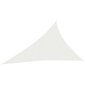Saulessargs, balts, 4x5x6,8 m, HDPE, 160g/m² cena un informācija | Saulessargi, markīzes un statīvi | 220.lv