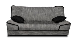 Dīvāns Maxim, pelēks/melns cena un informācija | Dīvāni | 220.lv