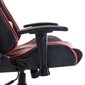 Spēļu krēsls, melns/sarkans cena un informācija | Biroja krēsli | 220.lv