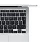 MacBook Air 13” Apple M1 8C CPU, 7C GPU/8GB/256GB SSD/Silver/SWE - MGN93KS/A cena un informācija | Portatīvie datori | 220.lv