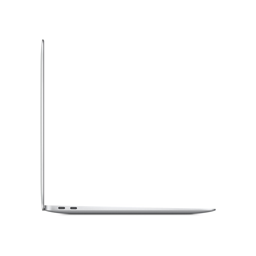 MacBook Air 13” Apple M1 8C CPU, 7C GPU/8GB/256GB SSD/Silver/SWE - MGN93KS/A cena un informācija | Portatīvie datori | 220.lv