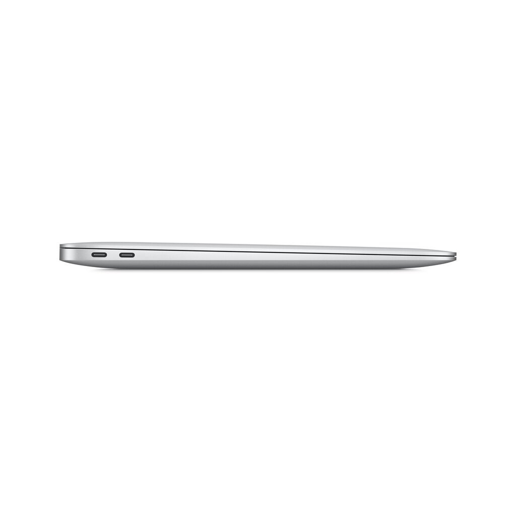 MacBook Air 13” Apple M1 8C CPU, 7C GPU/8GB/256GB SSD/Silver/SWE - MGN93KS/A cena un informācija | Portatīvie datori | 220.lv