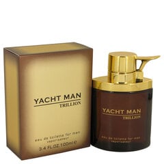 Tualetes ūdens Myrurgia Yacht Man Trillion EDT vīriešiem, 100 ml cena un informācija | Vīriešu smaržas | 220.lv