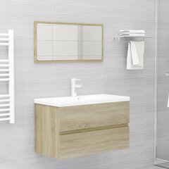 Комплект мебели для ванной комнаты, 2 шт цена и информация | Комплекты в ванную | 220.lv