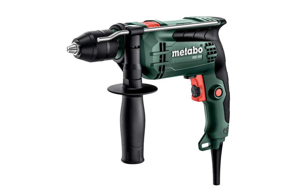 Электрическая ударная дрель Metabo SBE 650 Quick цена | 220.lv