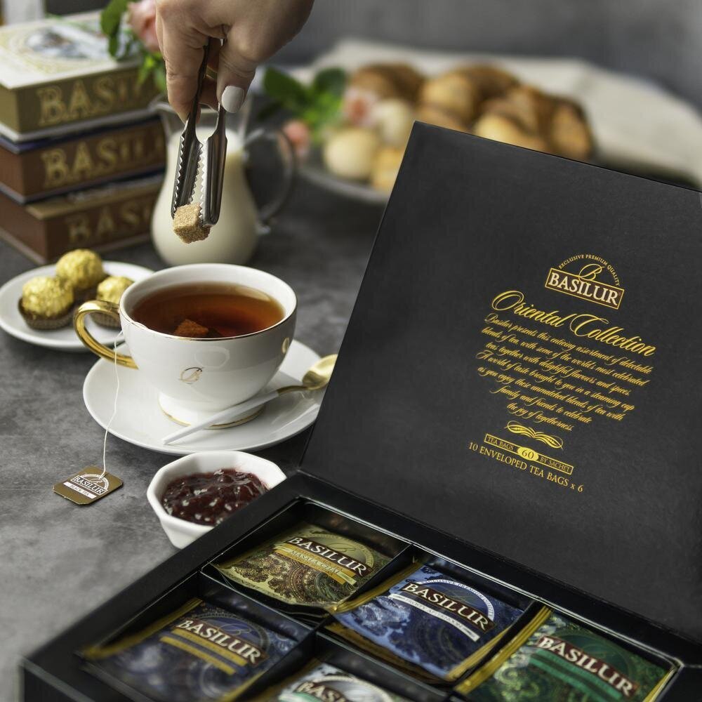 Tējas dāvanu komplekts Basilur Oriental Gift Collection, 60 gab. цена и информация | Tēja | 220.lv