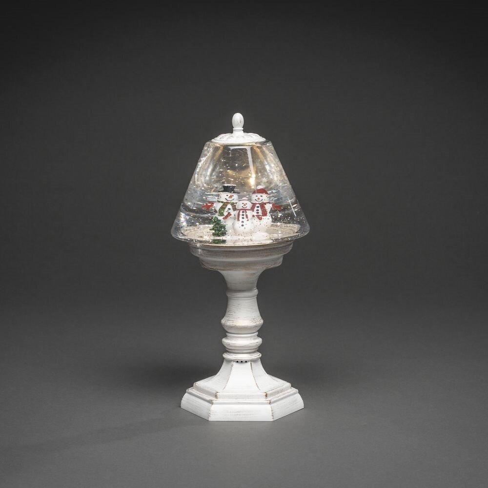 Konstmide lampa Sniegavīri LED, 5 h taimeris, balta cena un informācija | Ziemassvētku dekorācijas | 220.lv