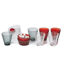 Glāzes Kastehelmi Iittala, 30 cl, 2 gab. sarkanā krāsā цена и информация | Стаканы, фужеры, кувшины | 220.lv