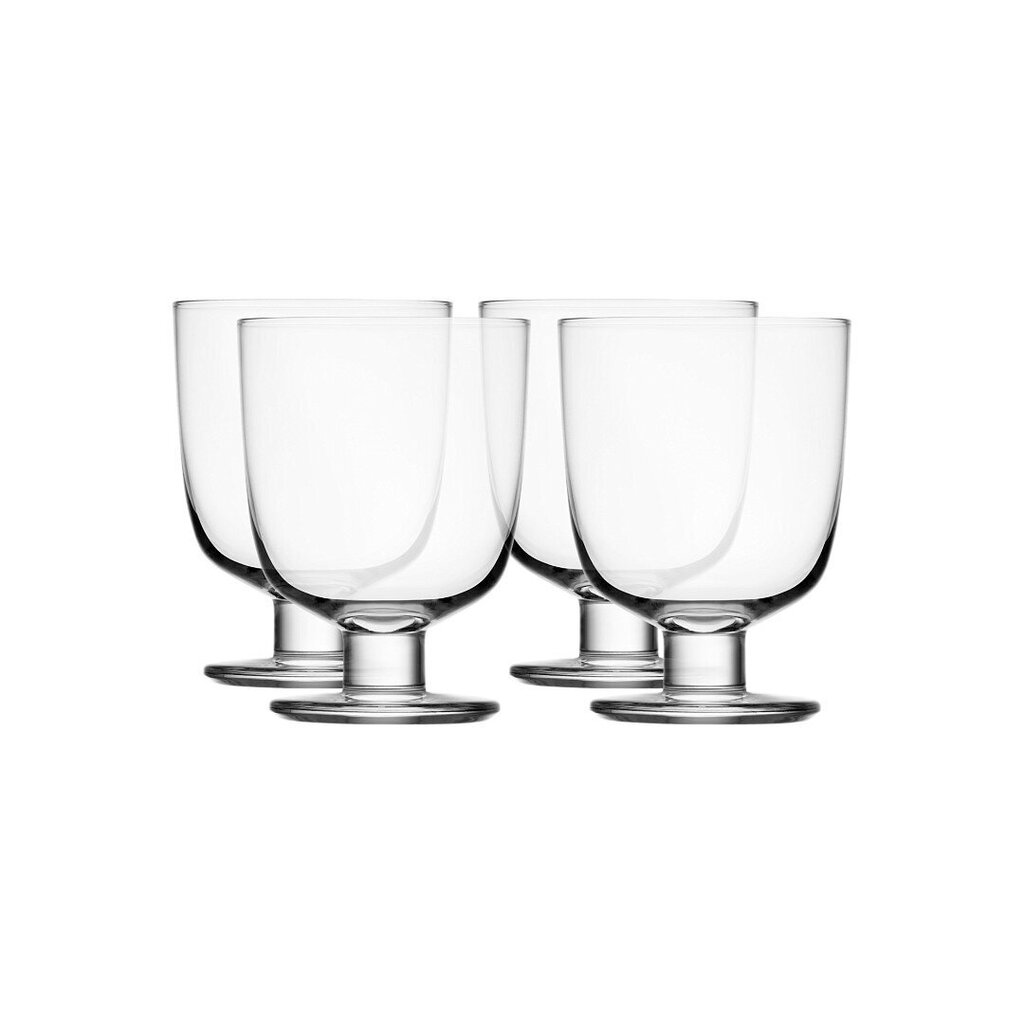 Iittala Lempi universālā glāze, 34 cl, dzidra, 4 gab. cena un informācija | Glāzes, krūzes, karafes | 220.lv