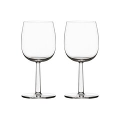 Iittala Raami sarkanvīna glāze 28cl 2 gab. цена и информация | Стаканы, фужеры, кувшины | 220.lv