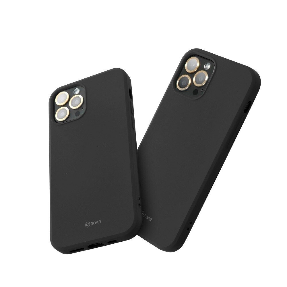Samsung Galaxy A32 5G silikona telefona vāciņš no Roar, melns cena un informācija | Telefonu vāciņi, maciņi | 220.lv