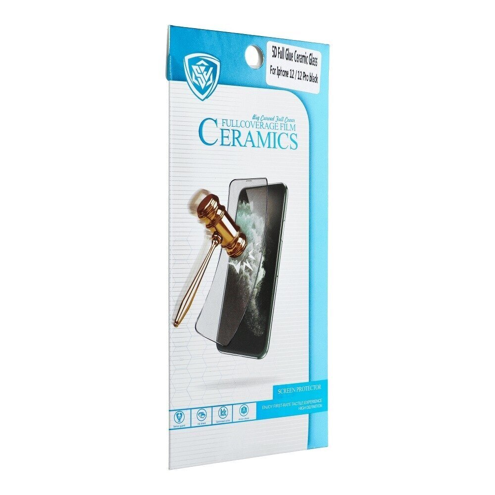 Ekrāna aizsargstikls 5D Full Glue Ceramics, paredzēts Samsung Galaxy A22 5G cena un informācija | Ekrāna aizsargstikli | 220.lv