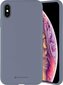 Samsung Galaxy S21 silikona telefona vāciņš Mercury, violeti-pelēks цена и информация | Telefonu vāciņi, maciņi | 220.lv