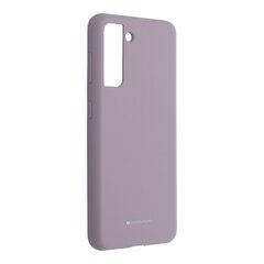 Силиконовый чехол Mercury для Samsung Galaxy S21, фиолетово-серый цена и информация | Чехлы для телефонов | 220.lv