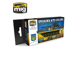 AMMO MIG - UKRAINE ATO COLORS. AMIG7125 цена и информация | Принадлежности для рисования, лепки | 220.lv