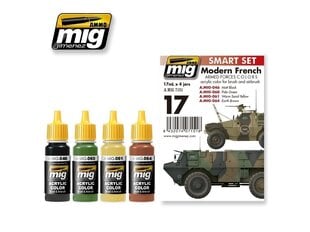 AMMO MIG - MODERN FRENCH ARMED FORCES COLORS. AMIG7151 cena un informācija | Modelēšanas un zīmēšanas piederumi | 220.lv