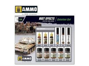 AMMO MIG - RUST EFFECTS. SOLUTION SET. AMIG7805 цена и информация | Принадлежности для рисования, лепки | 220.lv