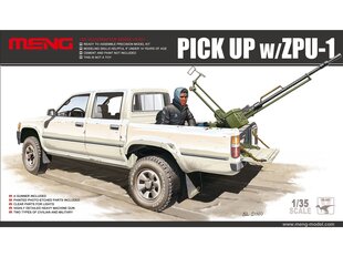 Meng Model - Pick Up w/ZPU-1, 1/35, VS-001 cena un informācija | Konstruktori | 220.lv