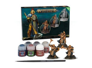 Stormcast Eternals + Paint Set, 60-10 cena un informācija | Konstruktori | 220.lv