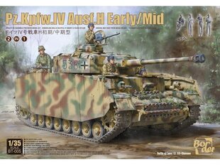 Border Model - Pz.Kpfw.IV Ausf.H Early/Mid 2 in 1, 1/35, BT-005 цена и информация | Конструкторы и кубики | 220.lv