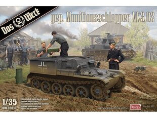 Пластиковая сборная модель Das Werk - Gepanzerter Munitionsschlepper VK3.02, 1/35, 35016 цена и информация | Конструкторы и кубики | 220.lv