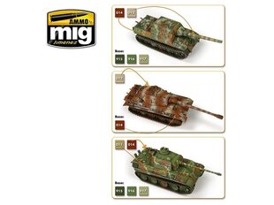 Краска Ammo mig, wargame 1945 late german set, AMIG7118 цена и информация | Принадлежности для рисования, лепки | 220.lv