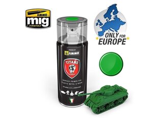 Грунтовка Titans hobby - emerald green matt primer, 400 мл, 106 цена и информация | Принадлежности для рисования, лепки | 220.lv