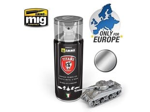 TITANS HOBBY - BARE METAL PRIMER (gruntskrāsas) 400ml, 109 cena un informācija | Modelēšanas un zīmēšanas piederumi | 220.lv