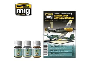 AMMO MIG - GERMAN EARLY FIGHTERS AND BOMBERS. AMIG7414 cena un informācija | Modelēšanas un zīmēšanas piederumi | 220.lv