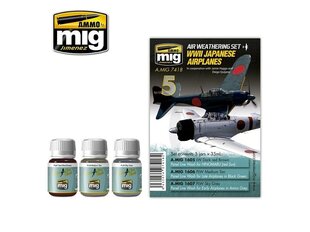 AMMO MIG - WWII JAPANESE AIRPLANES. AMIG7418 cena un informācija | Modelēšanas un zīmēšanas piederumi | 220.lv