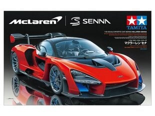 Tamiya - MCLAREN SENNA, 1/24, 24355 cena un informācija | Konstruktori | 220.lv