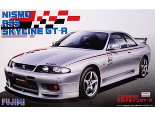 Пластиковая сборная модель Fujimi -  Nismo R33 Skyline GT-R (R33), 1/24, 03835 цена и информация | Kонструкторы | 220.lv