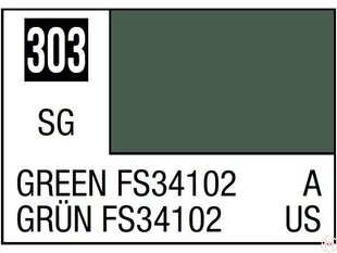 Mr.Hobby - Mr.Color C-303 Green FS34102, 10ml цена и информация | Принадлежности для рисования, лепки | 220.lv