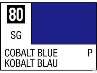 Краска Mr.Hobby - нитрокраска серии Mr.Color C-080, синий кобальт, 10 мл цена и информация | Принадлежности для рисования, лепки | 220.lv