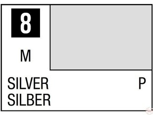 Краска Mr.Hobby - Mr.Color C-008 серебро, 10 мл цена и информация | Принадлежности для рисования, лепки | 220.lv