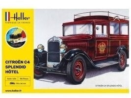 Сборная пластиковая модель Heller - Citroėn C4 Splendid Hōtel Starter Set, 1/24, 56713 цена и информация | Конструкторы и кубики | 220.lv