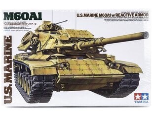 Конструктор Tamiya - U.S Marine M60A1, 1/35, 35157 цена и информация | Конструкторы и кубики | 220.lv