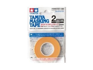 Tamiya - Masking Tape 2mm, 87207 cena un informācija | Modelēšanas un zīmēšanas piederumi | 220.lv