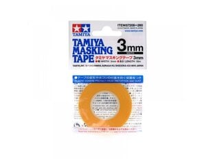 Tamiya - Masking Tape 3mm, 87208 cena un informācija | Modelēšanas un zīmēšanas piederumi | 220.lv