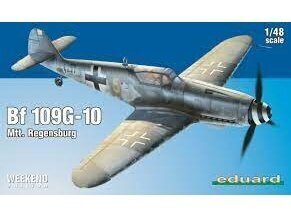 Eduard - Bf-109G-10 Mtt. Regensburg, Weekend Edition, 1/48, 84168 cena un informācija | Konstruktori | 220.lv