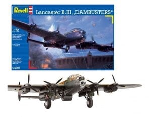 Конструктор Revell - Avro Lancaster DAMBUSTERS, 1/72, 4295 цена и информация | Конструкторы и кубики | 220.lv