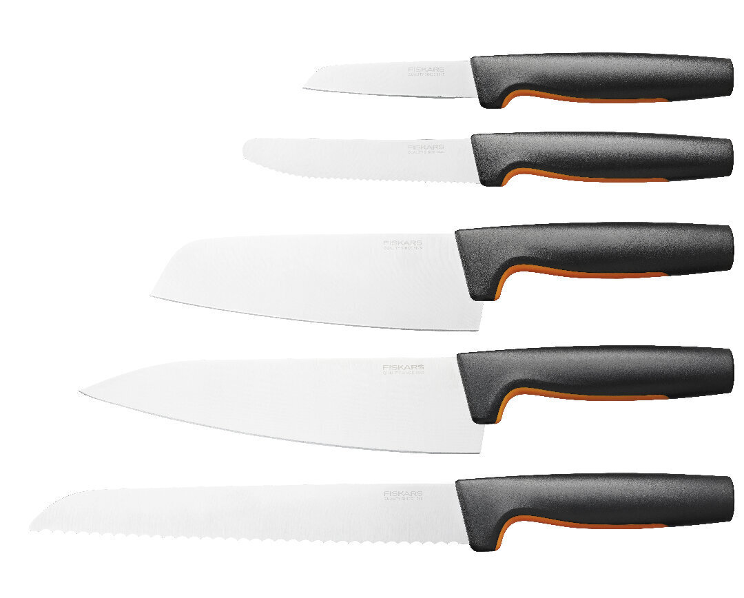 Fiskars Functional Form liels starta komplekts no 5 priekšmetiem цена и информация | Naži un to piederumi | 220.lv