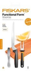 Набор ножей для рыбы Fiskars Functional Form, 3 части цена и информация | Ножи и аксессуары для них | 220.lv